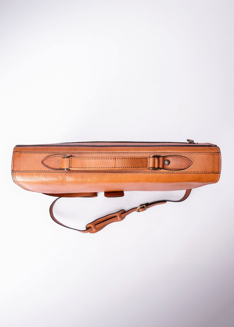 FERROW briefcase colonial full-grain leather