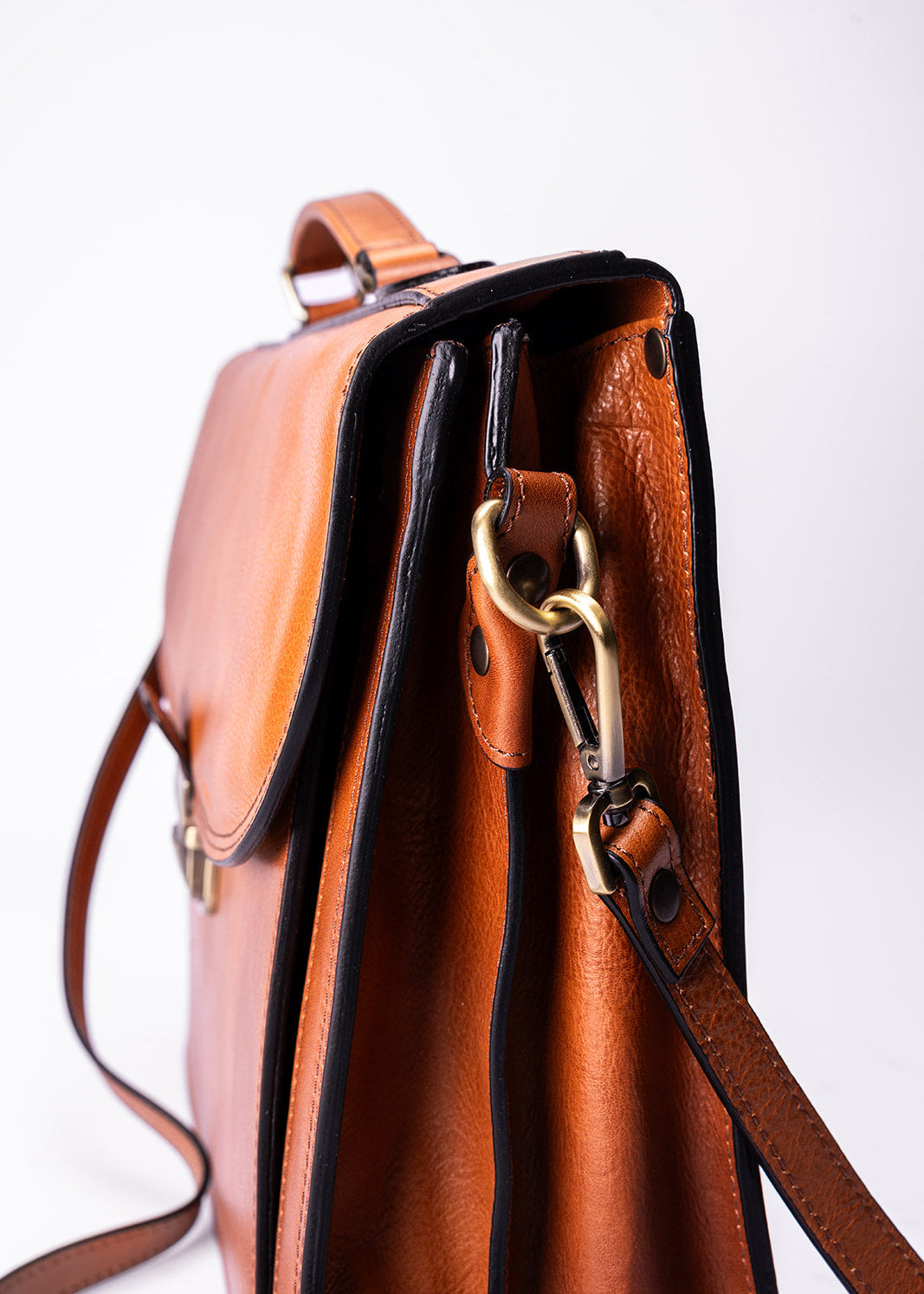 FERROW briefcase colonial full-grain leather
