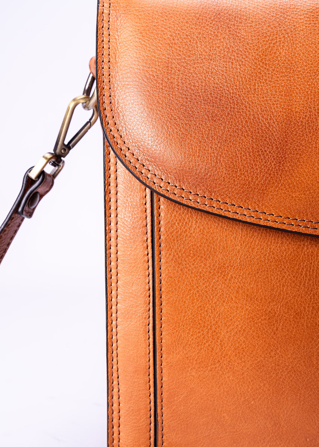 FERROW briefcase colonial full-grain leather