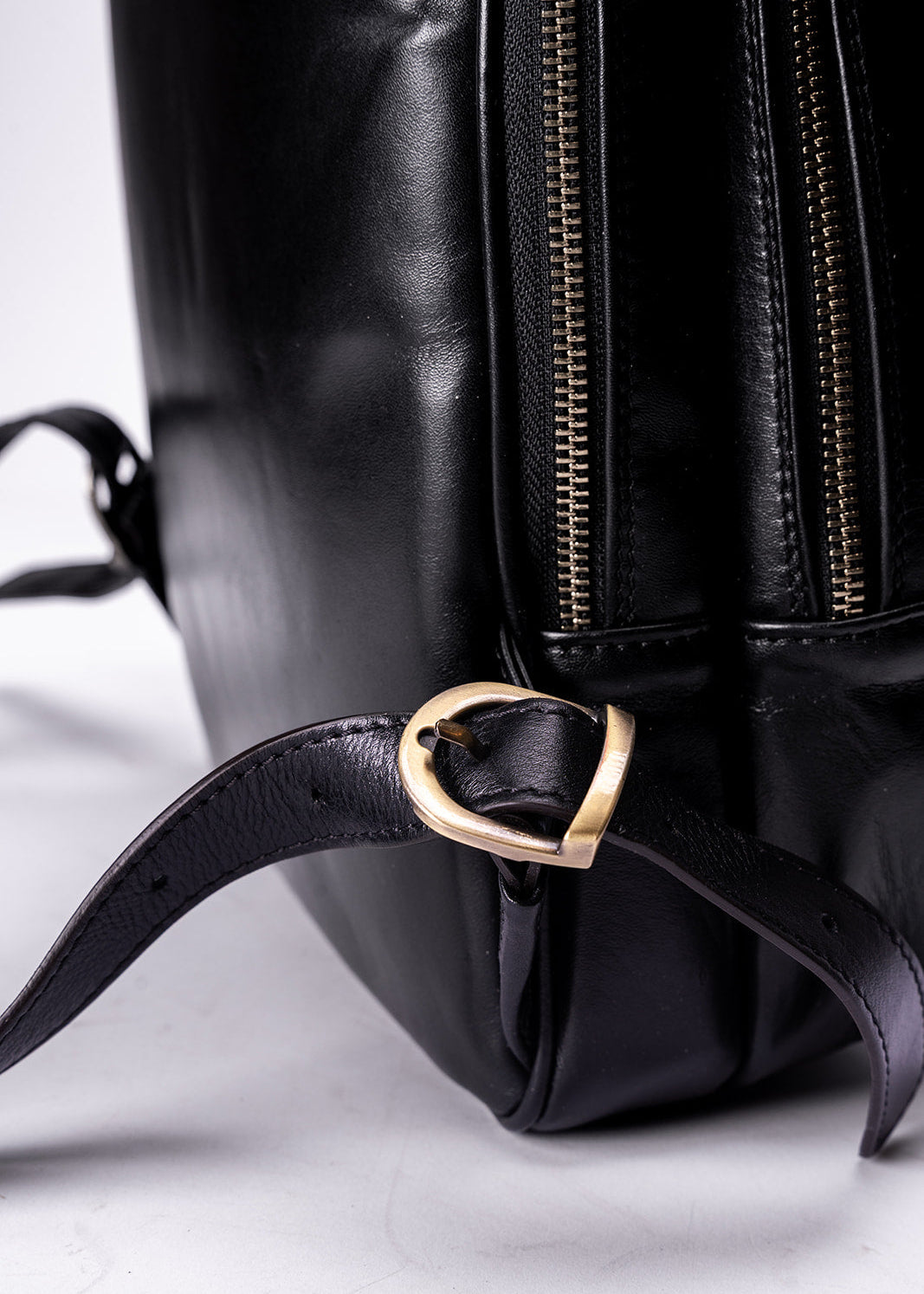 FERROW backpack black full-grain calfskin