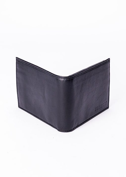 FERROW wallet black full-grain leather