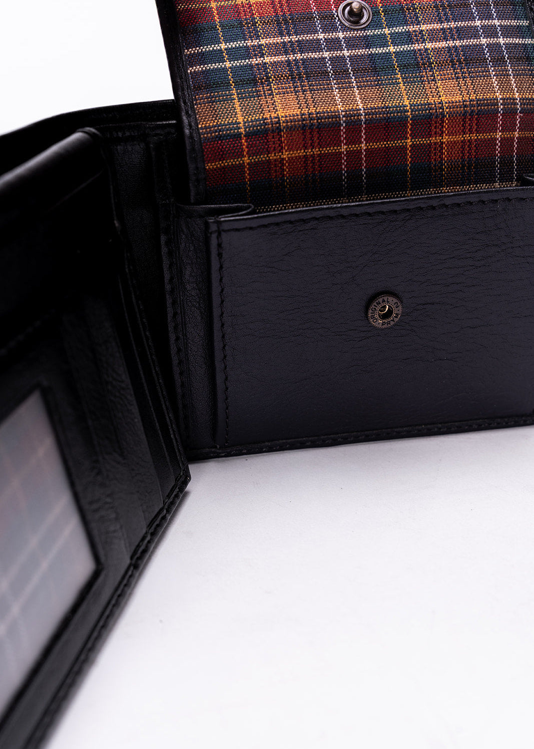 FERROW wallet black full-grain leather