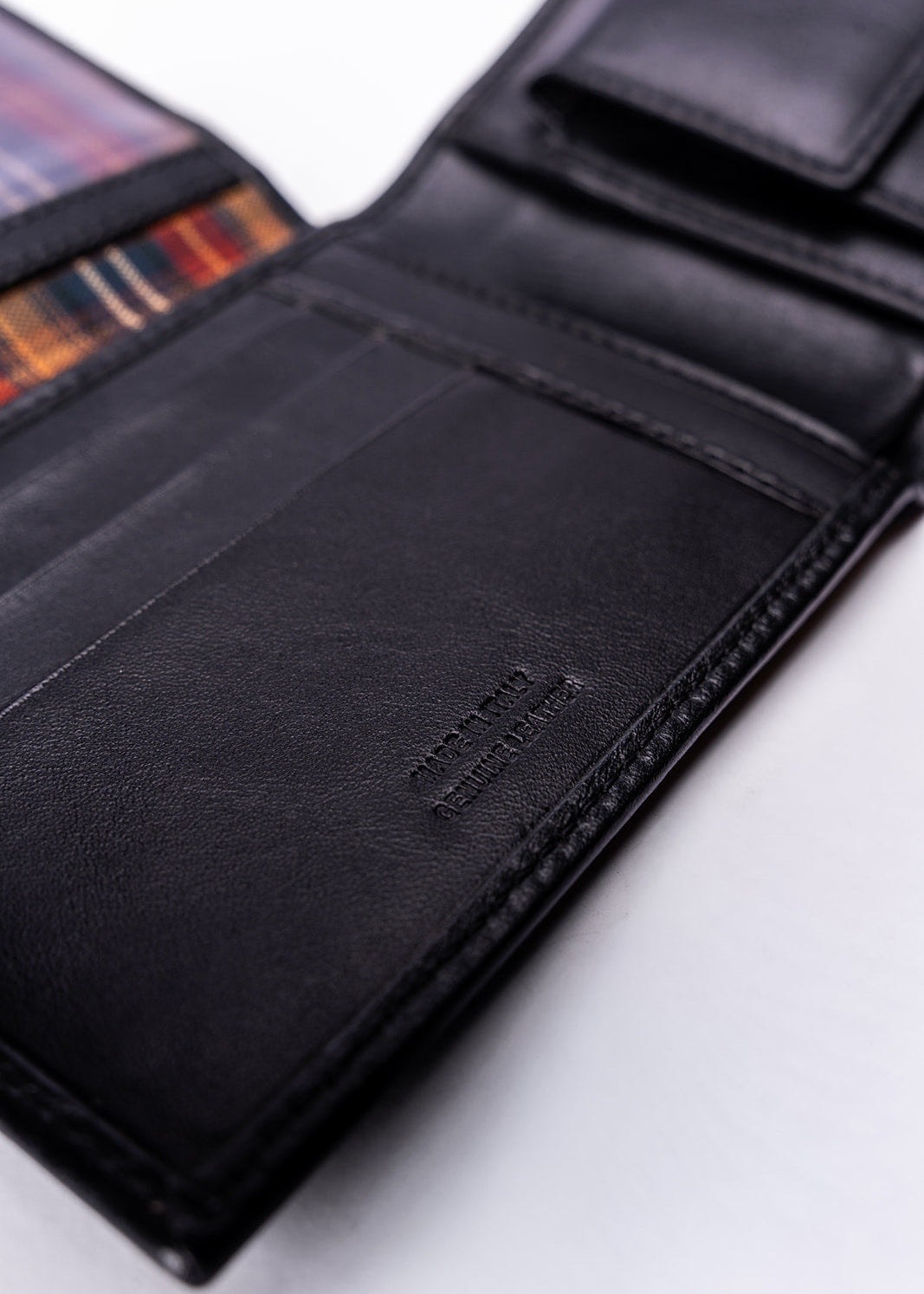 FERROW wallet black full-grain leather