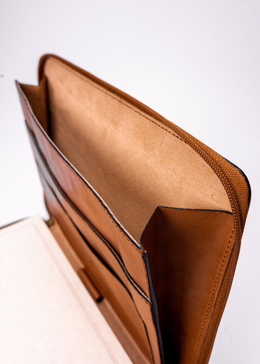 FERROW folio colonial full-grain calfskin
