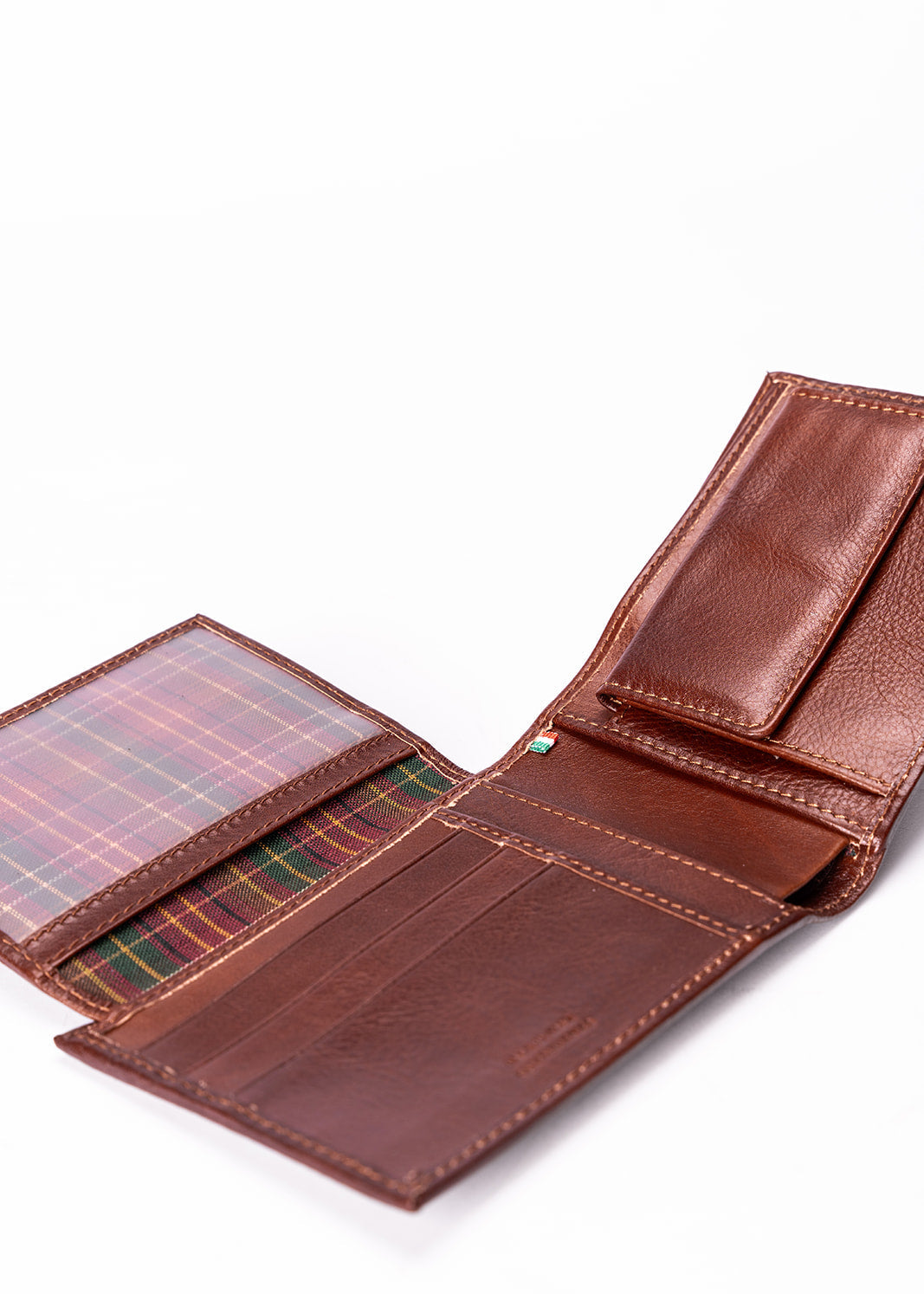 FERROW wallet brown full-grain leather