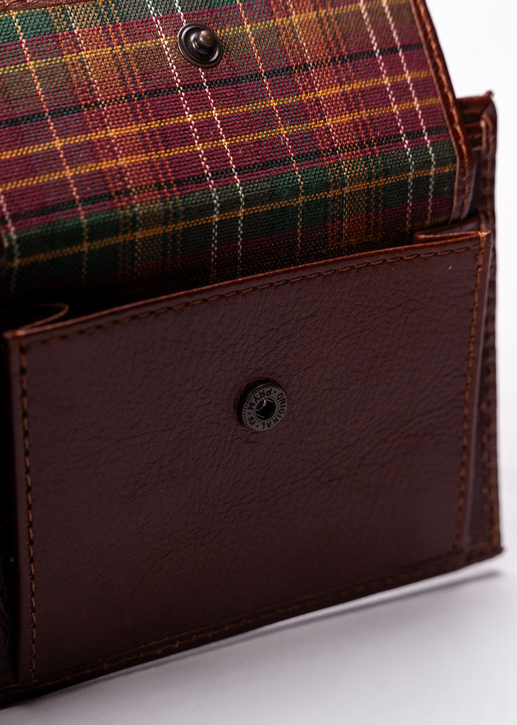 FERROW wallet brown full-grain leather