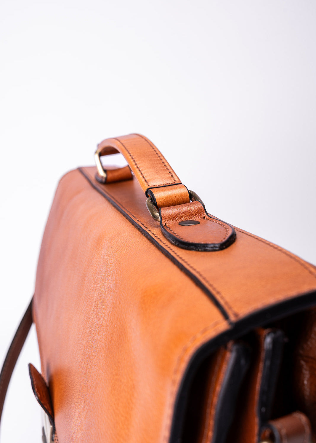 FERROW briefcase colonial full-grain leather