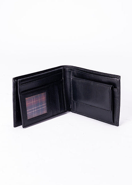 FERROW wallet black full-grain leather