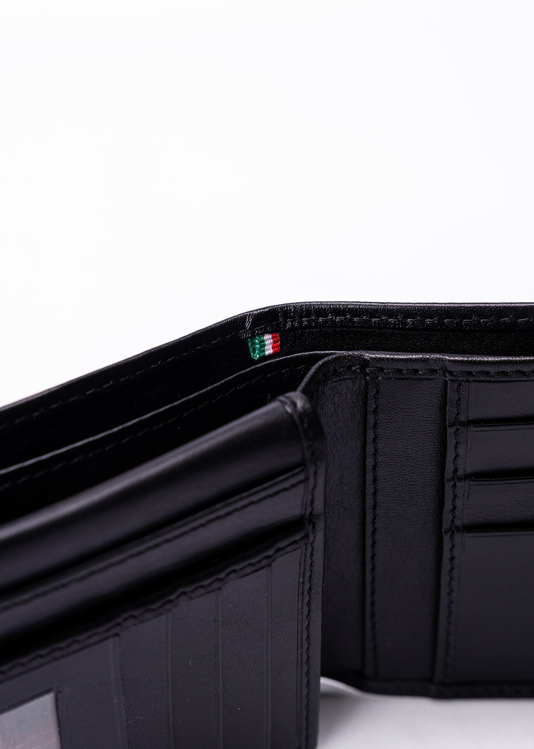 FERROW wallet black full-grain leather