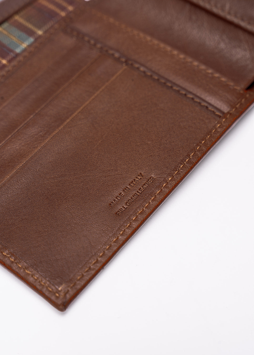 FERROW wallet brown full-grain leather